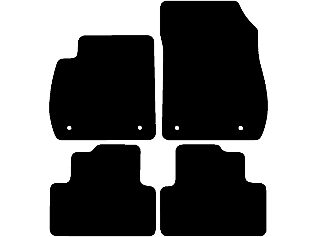 Automatten voor Opel Zafira C 2012 - 2019