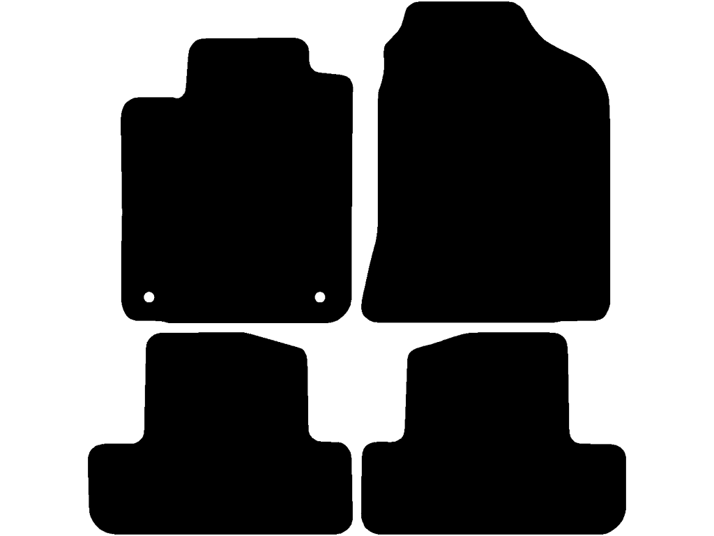 Automatten voor Toyota Corolla Verso 2002 - 2004