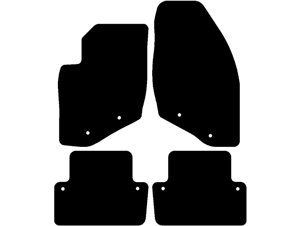 Automatten voor Volvo S70/V70/XC70 2000 - 2007