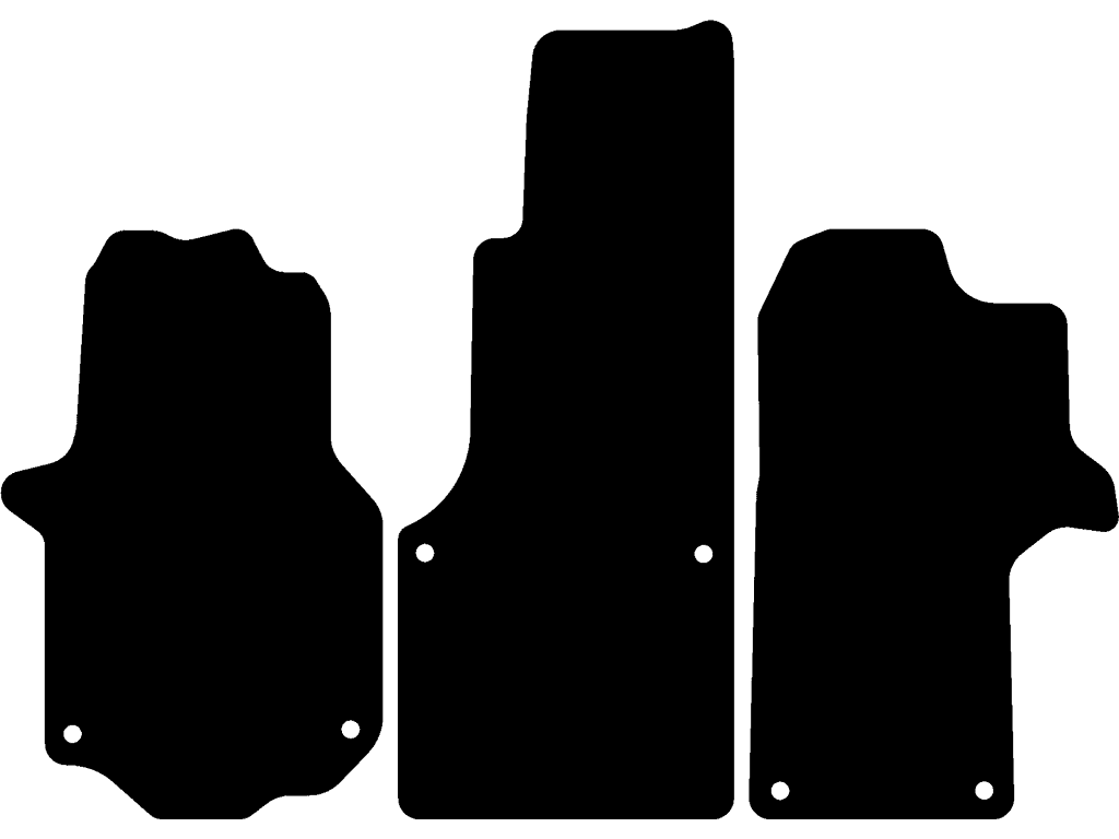 Enkele passagiersstoel | Zonder extra verwarming in de vloer | Elektrische parkeerrem