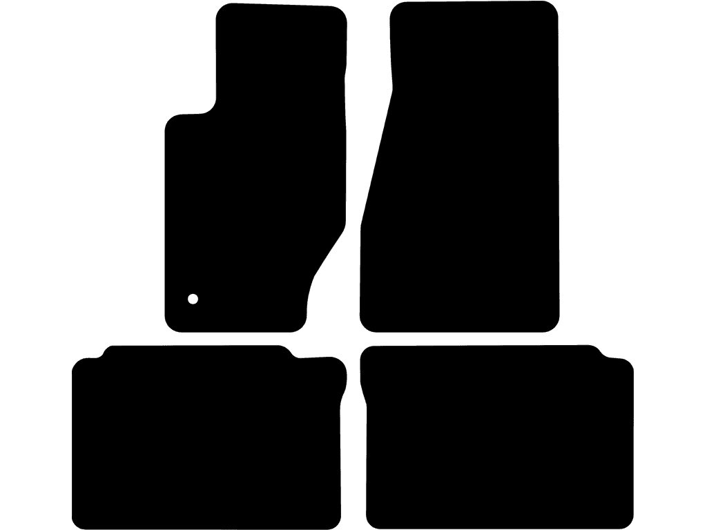 Automatten voor Jeep Grand Cherokee WK 2005 - 2010