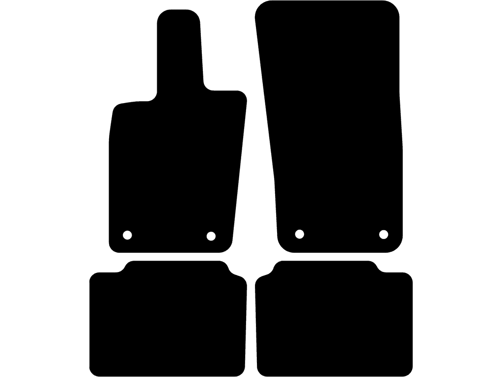 Automatten voor Porsche Panamera 972 2024 - 2026