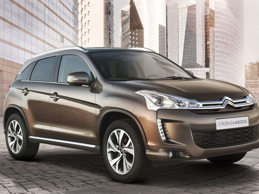 Automatten voor Citroën C4 Aircross 2014 - 2017