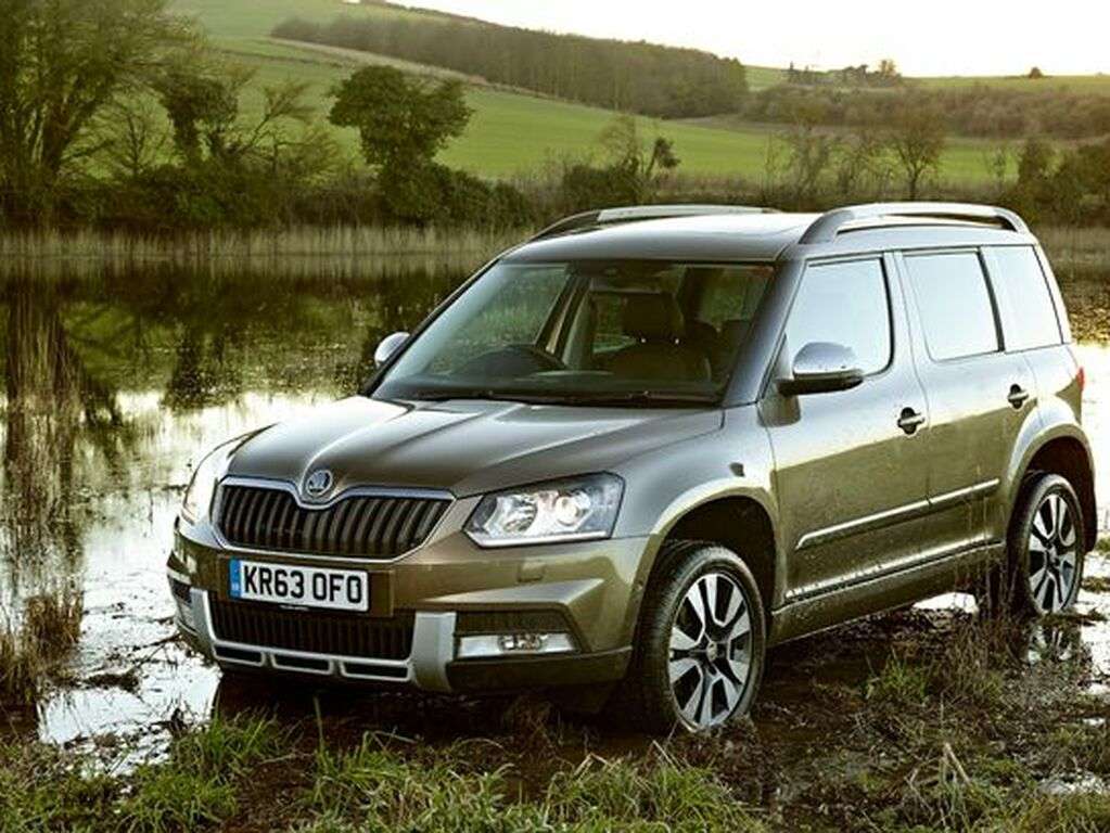 Kofferbakmat voor Skoda Yeti 2013 - 2017