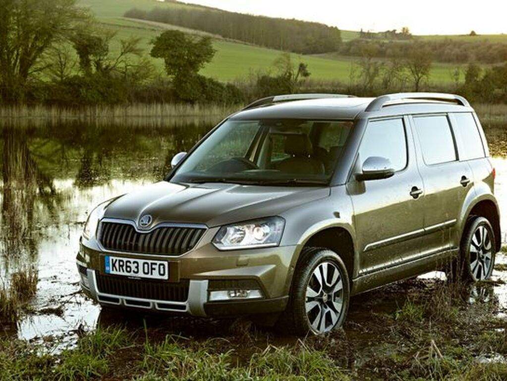 Kofferbakmat voor Skoda Yeti 2013 - 2017
