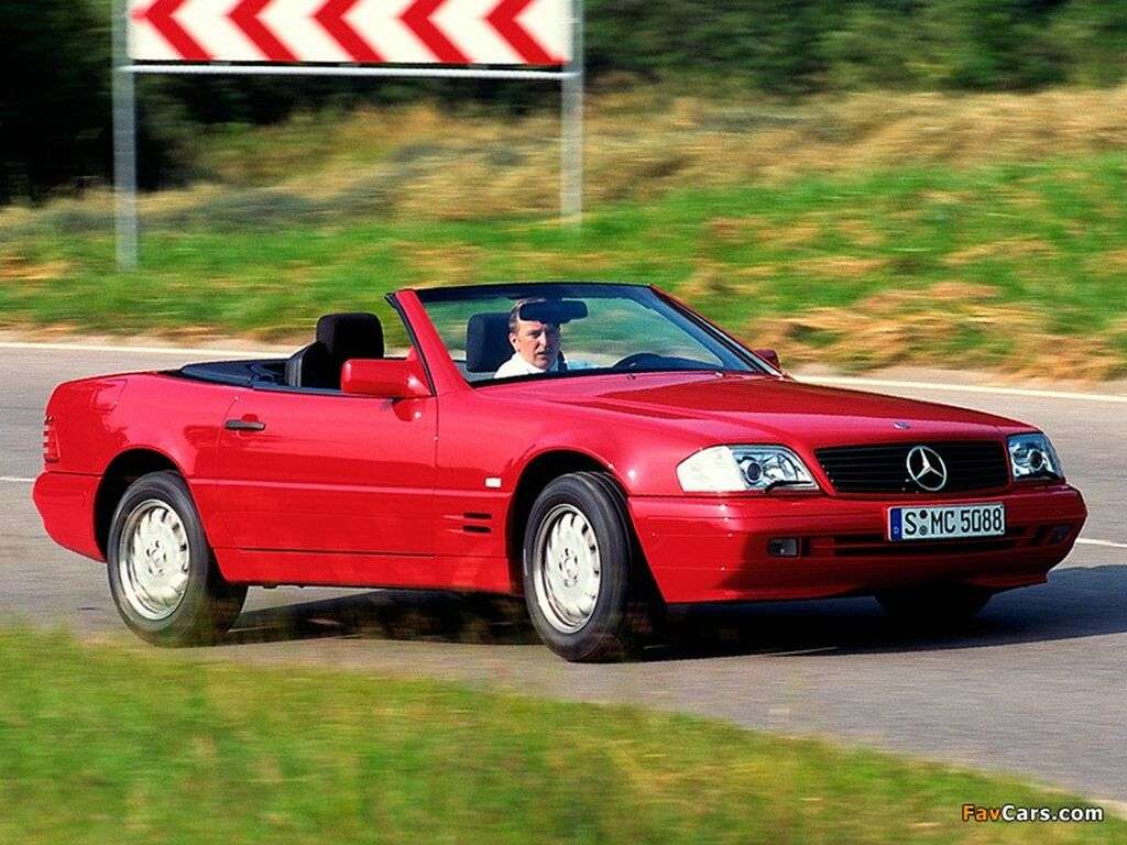 Kofferbakmat voor Mercedes SL R129 1989 - 2001