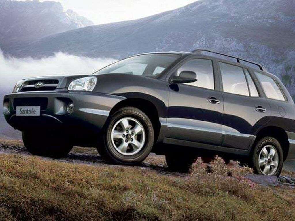 Automatten voor Hyundai Santa Fé SM 2000 - 2006
