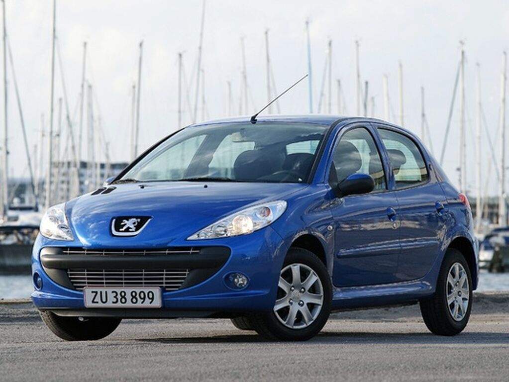 Automatten voor Peugeot 206 2009 - 2013