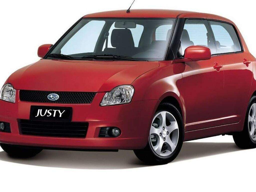 Automatten voor Subaru Justy 2003 - 2007