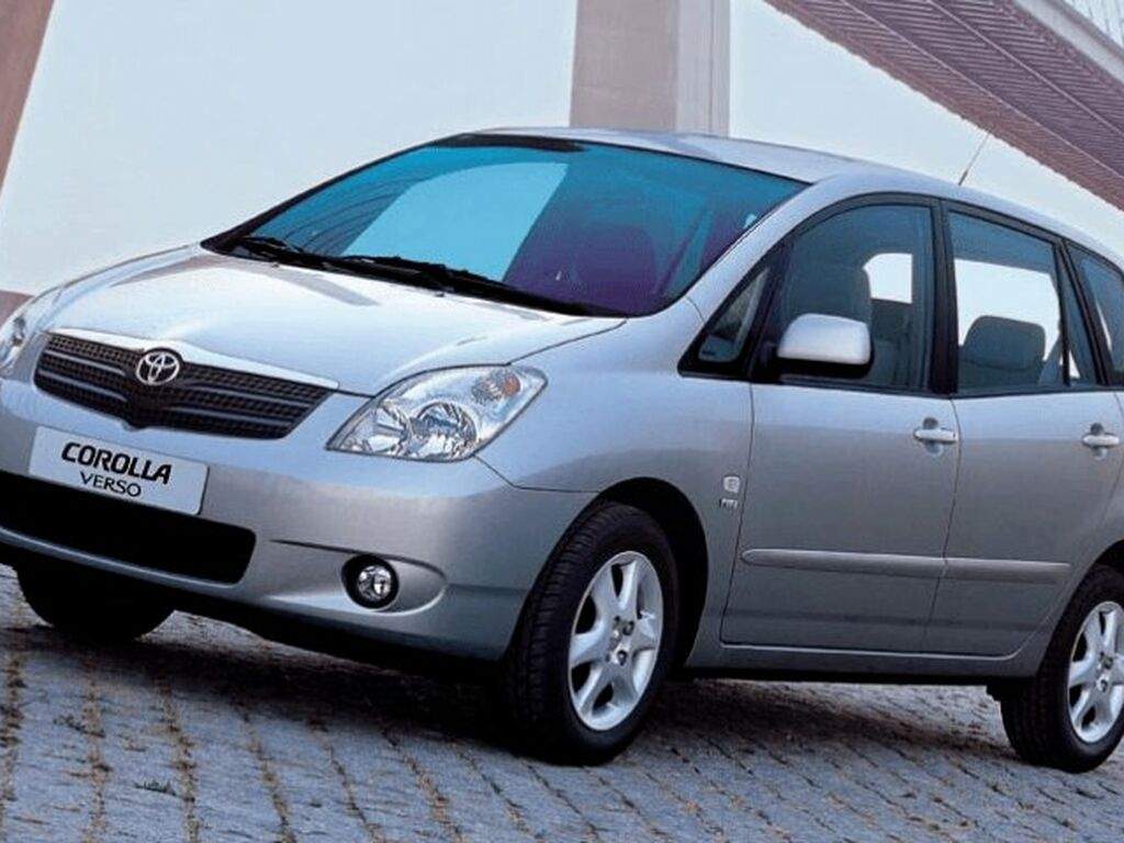 Automatten voor Toyota Corolla Verso 2002 - 2004