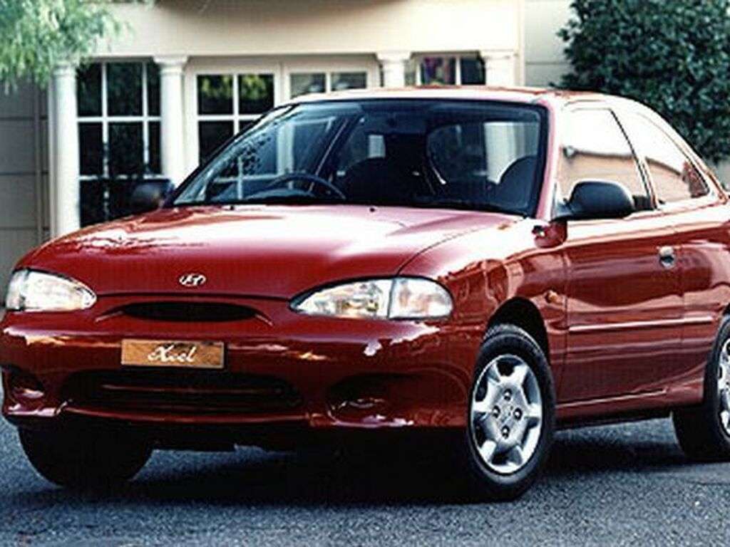 Automatten voor Hyundai Excel 1994 - 2000