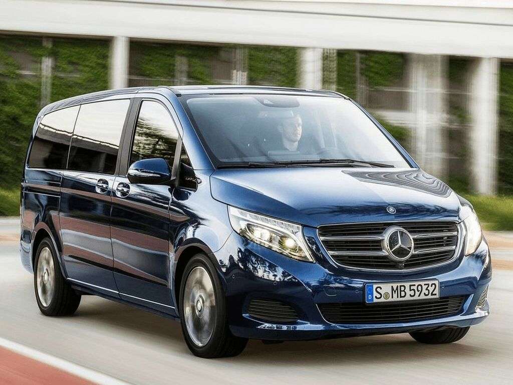 Automatten voor Mercedes V-Klasse 447 2014 - 2019