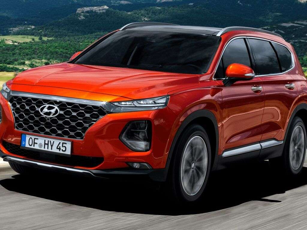 Automatten voor Hyundai Santa Fé TM 2018 - 2020