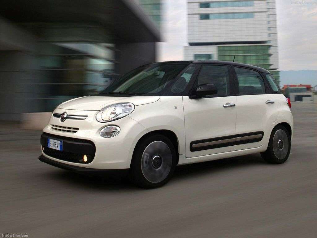 Kofferbakmat voor Fiat 500L 2012 - 2017