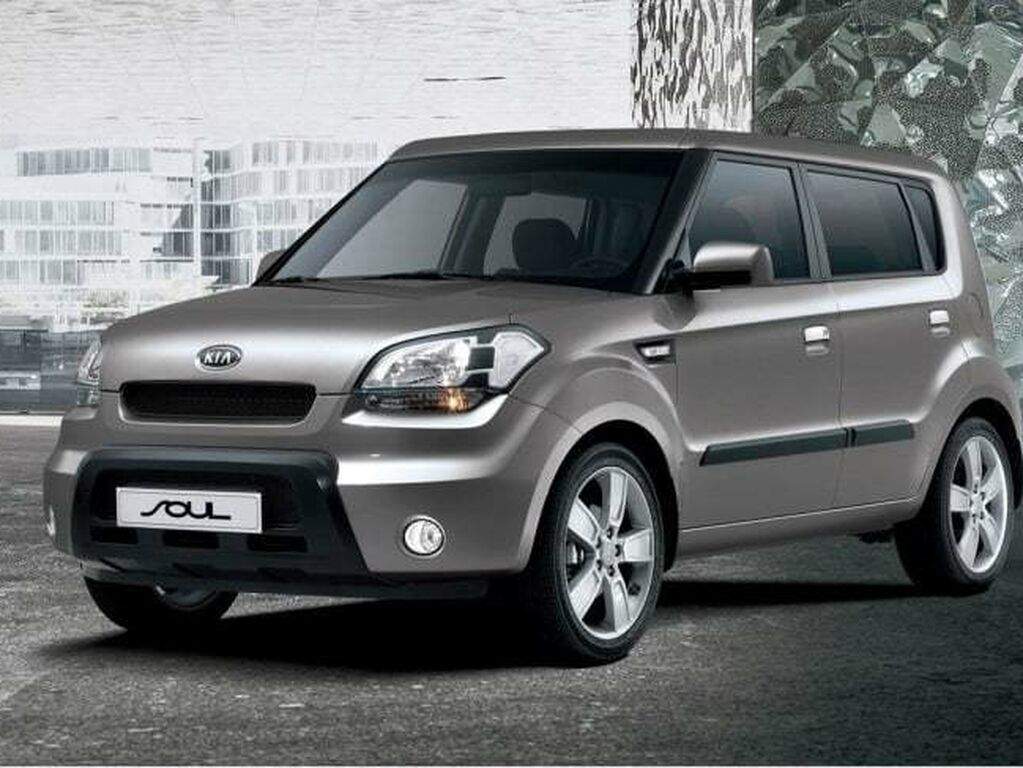 Kofferbakmat voor Kia Soul 2009 - 2011