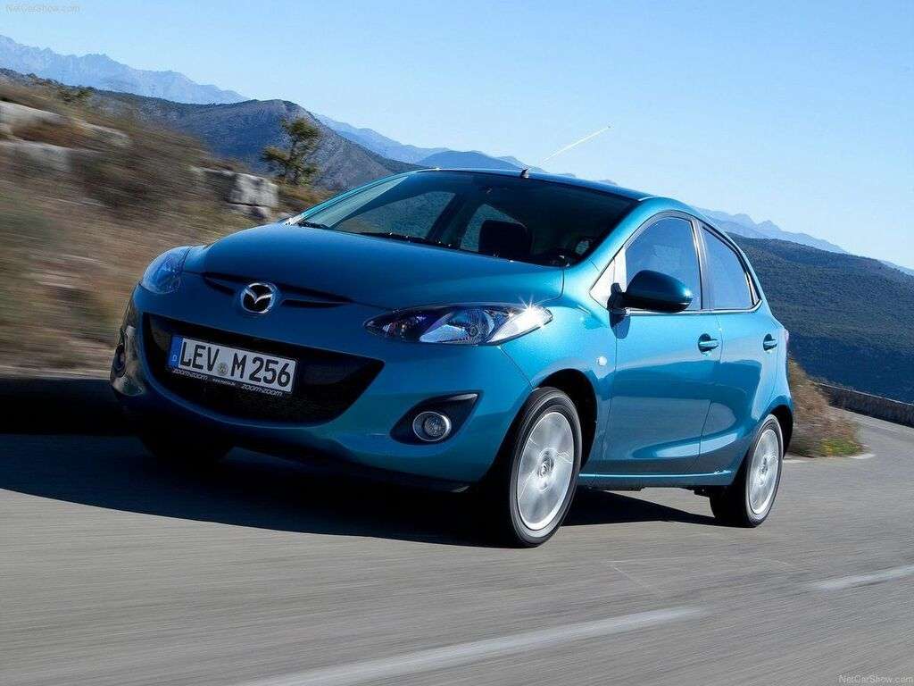 Kofferbakmat voor Mazda 2 2007 - 2015