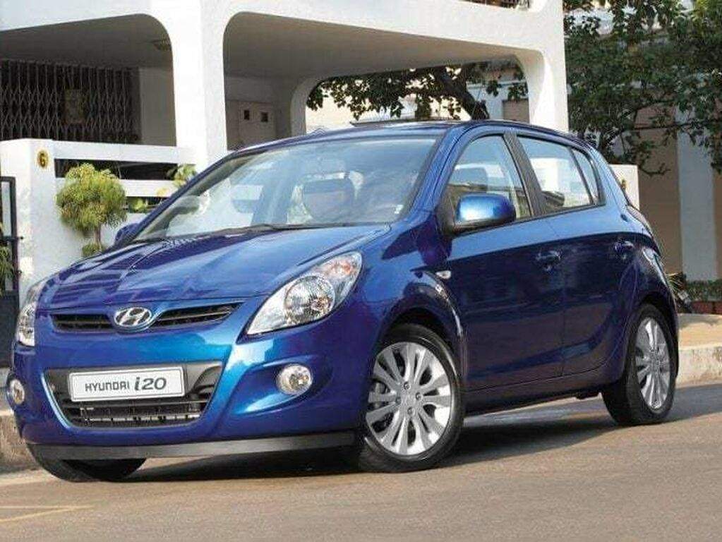 Kofferbakmat voor Hyundai i20 2008 - 2012