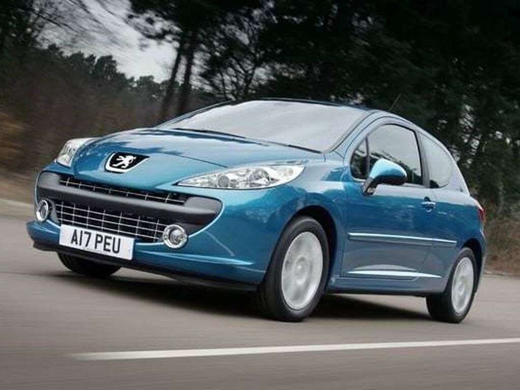 Kofferbakmat voor Peugeot 207 2006 - 2012