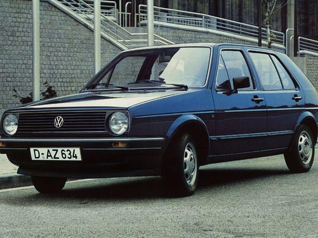 Kofferbakmat voor Volkswagen Golf 2 1983 - 1992