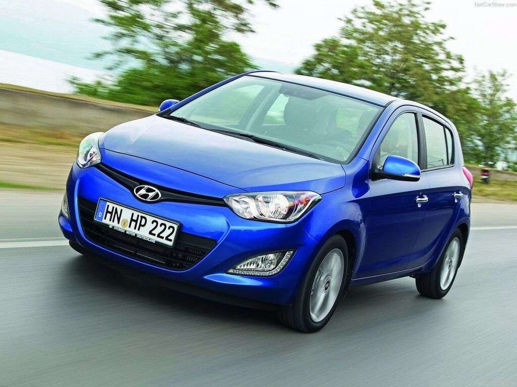 Automatten voor Hyundai i20 2012 - 2014