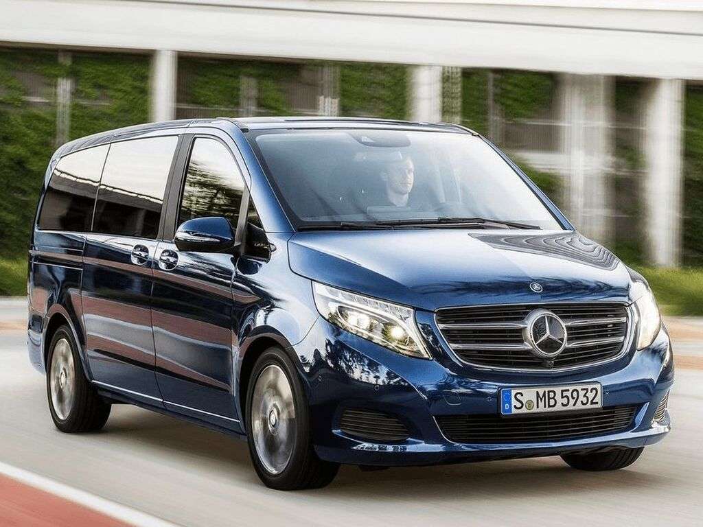 Automatten voor Mercedes V-Klasse 447 2014 - 2019