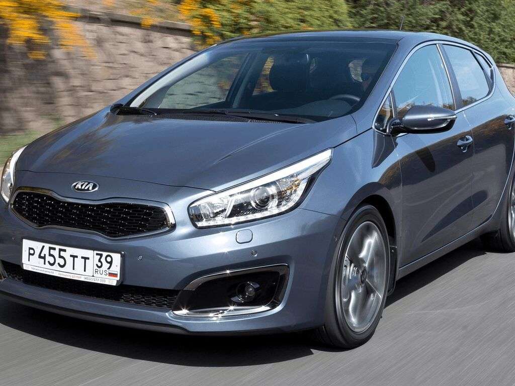 Kofferbakmat voor Kia Ceed 2012 - 2018