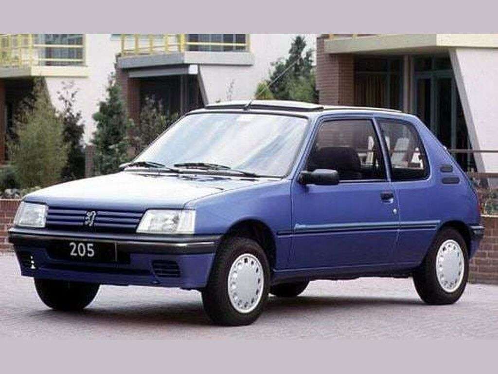 Automatten voor Peugeot 205 1983 - 1998