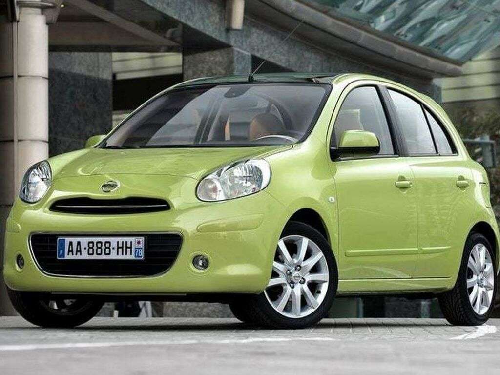 Automatten voor Nissan Micra 2011 - 2013