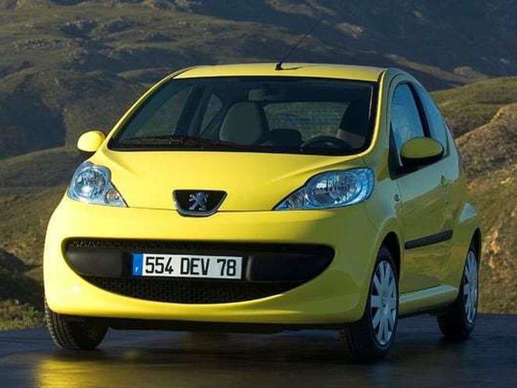 Automatten voor Peugeot 107 2005 - 2009