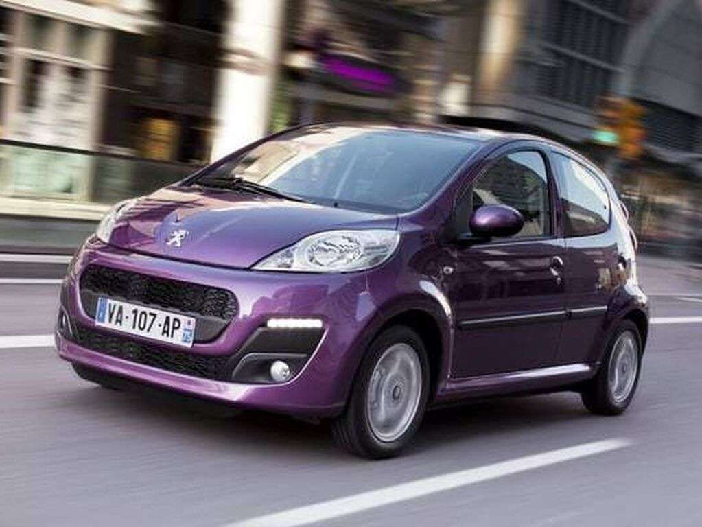 Automatten voor Peugeot 107 2009 - 2014