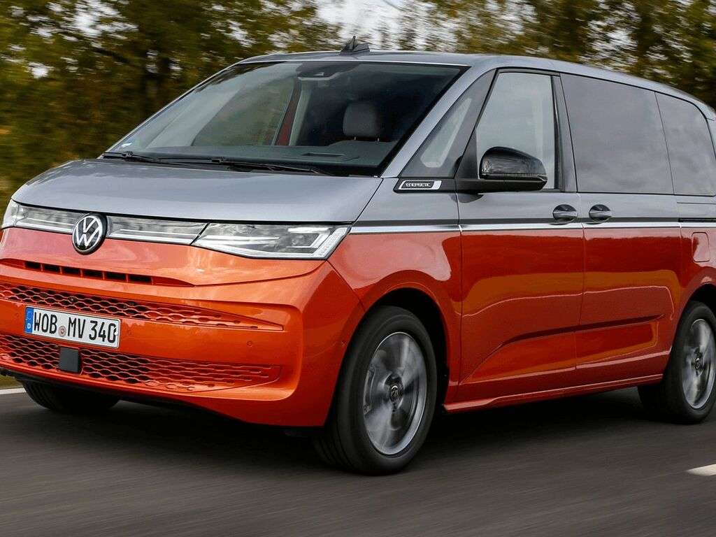 Automatten voor Volkswagen Transporter 7 Multivan 2022 - 2025